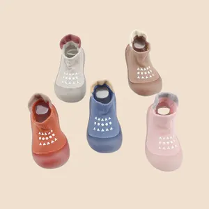 2024 new design baby light weight shoes infant boy girl socks toddler walking shoes baby socks like shoes