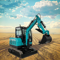 Excavator Mini 3,5 Ton, Mesin EPA, Pengiriman Gratis, Home Digger