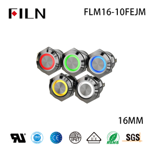 Filn Tùy Chỉnh Push Button Chuyển Tinh Thần Hoặc Nhựa Tất Cả Các Biểu Tượng Và Gắn Đường Kính Không Thấm Nước IP65 67 68 - Product Image 3