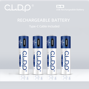 Set di <span class=keywords><strong>4</strong></span> Batterie AAA Ricaricabili a Lunga Durata con Ricarica USB Tipo-C Batterie Riutilizzabili - Product Image 3