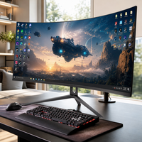 Moniteur de jeu incurvé OEM ODM 49/44/40/34//32 pouces 4K 5K 165Hz Super Large LED Sans Cadre pour la maison, le bureau et les entreprises