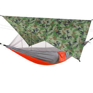 Camping senderismo mochila <span class=keywords><strong>hamaca</strong></span> de Pu de tela de Nylon refugio gran refugio <span class=keywords><strong>hamaca</strong></span> lona para la tienda - Product Image 4