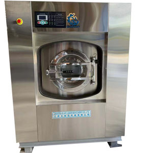 Lave-linge extracteur commercial entièrement automatique Sunflower, petite capacité 15 kg, électrique, en acier inoxydable, équipement de lavage neuf - Product Image 1