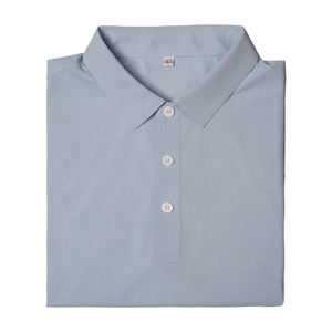 2025 logotipo personalizado bordado en blanco 80% poliéster 20% Spandex rendimiento hombres camiseta de secado rápido Polo de Golf - Product Image 4