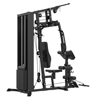 Appareil de musculation multifonctionnel tout-en-un en métal pour la maison, système de poulies pour entraînement complet du corps, renforcé