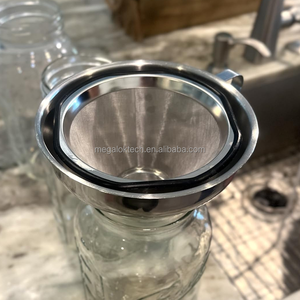 <span class=keywords><strong>Filtre</strong></span> à café réutilisable en acier inoxydable, <span class=keywords><strong>filtre</strong></span> à café en forme de cône, cafetière en métal avec maille fine pour la maison, la cuisine et les voyages - Product Image 2