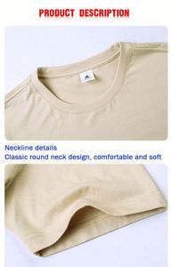 เสื้อยืดผู้ชายสีขาวเรียบ 180gsm ผ้าโพลีเอสเตอร์และคอตตอน พิมพ์ลายนูน 3 มิติ แบบกำหนดเอง คุณภาพสูง ขายส่งจำนวนมาก - Product Image 3