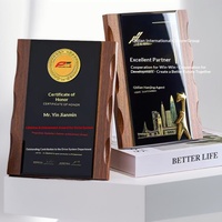 Personnalisation de médailles et trophées en cristal, certificats créatifs, cadeaux commémoratifs, plaques d'honneur pour franchisés, impression de logo agréée
