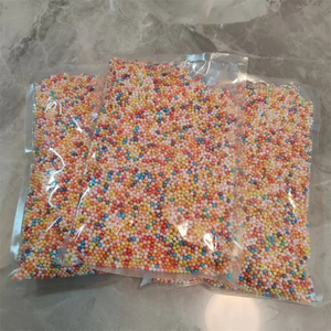 Torta di perle di zucchero di colore misto e decorazioni per gelato spruzzi commestibili strumenti di cottura e pasticceria di dimensioni miste gusto dolce forma solida - Product Image 4