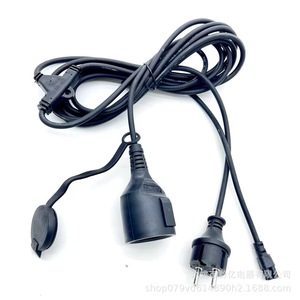 Cable de alimentación CA, conector CEE macho a IEC hembra, 16A, cable de PVC tipo SJT para uso europeo - Product Image 4