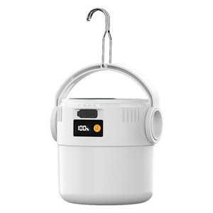 Ampoules LED solaires suspendues pour le camping avec indice de protection IP65, éclairage d'urgence longue durée pour les marchés nocturnes - Product Image 1