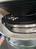 18125-008 Subwoofer de voiture en fibre de carbone de 18 pouces, double bobine, 5000W RMS, 28Hz, contour en mousse, système audio puissant, subwoofers à bobine de 5 pouces