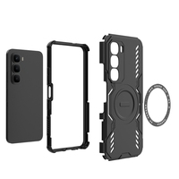 Antichoc avec couvercle magnétique souple TPU dur PC housse de protection coque de téléphone pour Infinix Hot 60 4G étuis de téléphone portable