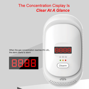 Nouveau système de sécurité domestique de qualité cuisine cuisson détecteur de fuite de gaz intérieur RF433Mhz ménage capteur de gaz Portable Combustible - Product Image 2
