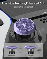 Kit de remplacement de manettes de jeu en métal personnalisées à 2 pièces pour PS5 DualSense Edge, accessoire pour manettes de jeu