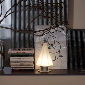 Nordic Minimalist Rechargeable Desk Lamp Tulip Shape Touch Control Ambient <b>Light</b> For Bedroom Living Room Study <b>USB</b> Powered - Product Image 4