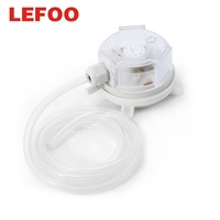 Pressostat différentiel LEFOO HVAC SPDT 50~5000pa étanche pour le contrôle de la pression d'air des fours de chauffage et de ventilation