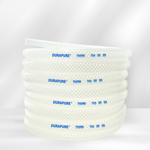 خرطوم مياه سيليكون مجدول عالي الضغط مقاوم للحرارة وغير سام ومعالج بالبلاتين - Product Image 1