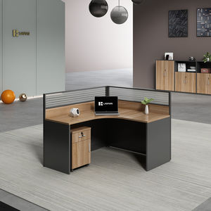 LR-W-008 de <span class=keywords><strong>bureau</strong></span> moderne <span class=keywords><strong>cloison</strong></span> de <span class=keywords><strong>bureau</strong></span> 2-4 personnes poste de travail pour <span class=keywords><strong>bureau</strong></span> à domicile ou école Option - Product Image 3