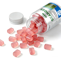 Gummies de mousse de mer personnalisées OEM, marque privée, supplément à base de mousse de mer irlandaise pour la thyroïde, la peau et le bien-être