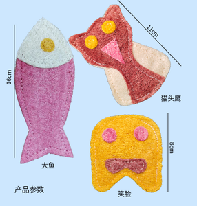 Fournisseur OEM de loofah, prix de commande en gros, jouet pour chat à la <span class=keywords><strong>catnip</strong></span> interactif avec un design moderne, dessin animé réaliste, soulagement de l'anxiété - Product Image 6