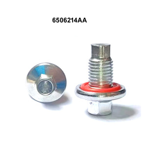 Engine Drain <b>Plug</b> With Oil Drain Valve 6506214AA Steel For <b>Replace</b> Repair - Product Image 4
