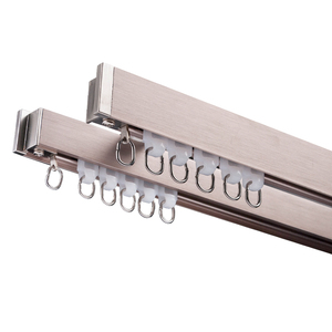 Wholesale Manufacturer Aluminium Alloy Heavy Duty Sliding Ceiling Mounted <b>Curtain</b> Track for Living Room - Product Image 1