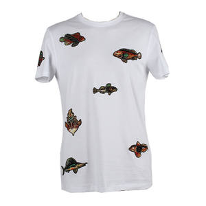 Camisetas de Algodón Estampadas para <span class=keywords><strong>Club</strong></span> <span class=keywords><strong>Social</strong></span>, Camisetas de Algodón Peinado con Cuello Redondo, Camisetas Bella Canvas - Product Image 2