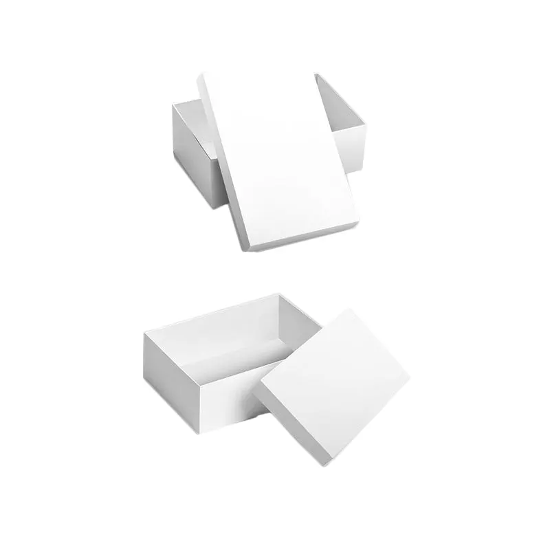 Kotak kemasan sepatu mewah kustom kotak laci kertas kardus daur ulang dengan pencetakan Logo