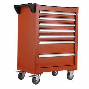 Chariot d'atelier en métal robuste, équipement de <span class=keywords><strong>garage</strong></span>, boîte à outils pour atelier de réparation automobile, chariot de rangement pour voiture, boîte à outils - Product Image 1