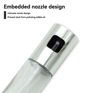 Loại Báo Chí phun dầu Ấm đun nước gia vị chai gia dụng dầu ô liu thủy tinh vòi phun nước tương giấm chống rò rỉ - Product Image 4
