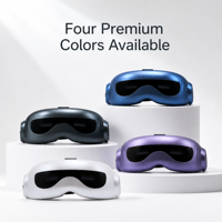 Masseur oculaire intelligent OEM pour étudiants, protection des yeux, chargement USB, vibration apaisante, pour les yeux gonflés et secs