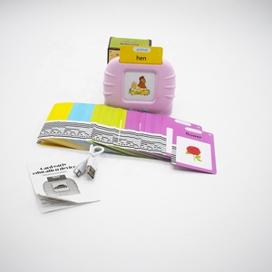 Alfabeto árabe Tarjetas Flash Juguete Niños <span class=keywords><strong>Español</strong></span> Ortografía Palabras Hablando Educativo Flashcard Reader Niños Tarjetas de lectura en inglés - Product Image 5