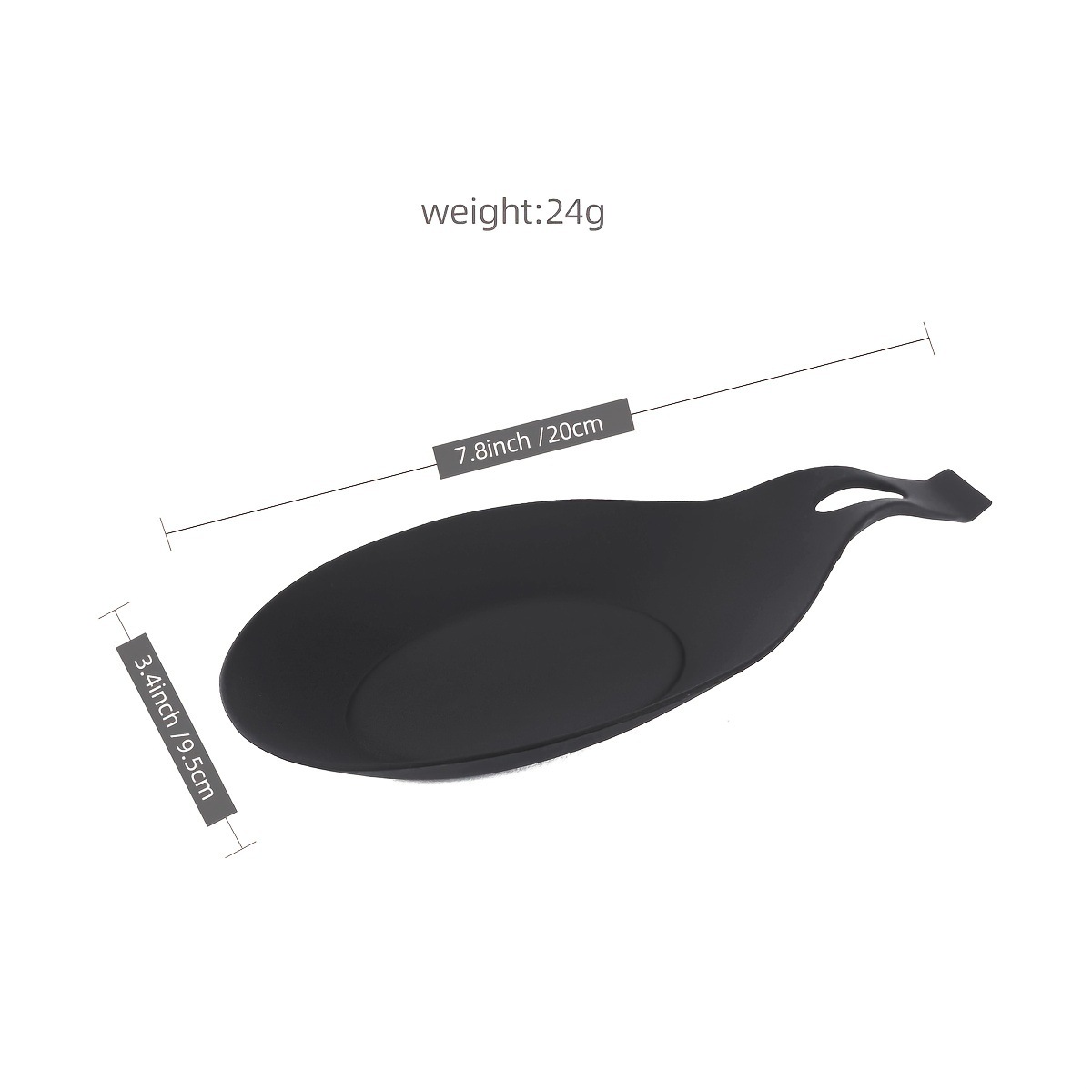 High Temperature Resistant Household Kitchenware Pads Silicone Soup Spoon Pads Wholesale Anti-Scalding Spoon Rest Spoon Rest