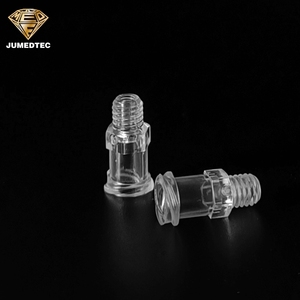 JU OEM ODM Clear PP PC Nylon Plastic Pipe Fittings Female Luer <strong>Lock</strong> 10-32UNF Male <strong>Thread</strong> to Female Luer <strong>Lock</strong> Connector - Product Image 1