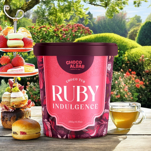 Premium Halal Ruby <b>Chocolate</b> Biscuit Jam Nut Cream Choco Crunch Fast Shipping Malaysia Dried Cranberry CHOCO ALBAB <b>Chocolate</b> - Product Image 1