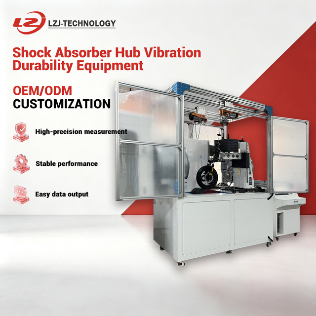 Shock Absorber Hub Vibration Durability Equipment 0.5-2.5Hz Test Frequency for Motorcycle E-Vehicle Suspension Fatigue Test