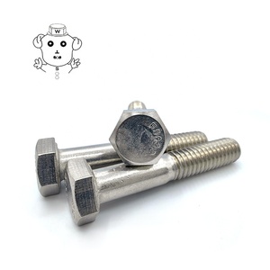 <span class=keywords><strong>Ansib</strong></span> ASME din933 din931 thép không gỉ 304 316 A2-70 A4-80 Hex Vít Hex đầu bu lông 1/4 5/16 5/8 UNC hình lục giác vít - Product Image 1