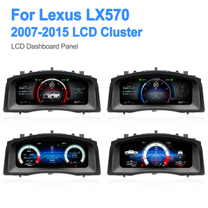 แผงหน้าปัดดิจิตอล LCD รุ่นใหม่ อัพเกรดแล้ว พร้อมมาตรวัดความเร็วแบบดิจิตอล สำหรับรถยนต์ Lexus L570 ปี 2007-2015 - Product Image 4