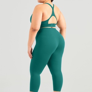 Ensembles de yoga sexy grande taille ajourés 2023 – Tenues de sport de haute qualité pour femme – Leggings de course - Product Image 5