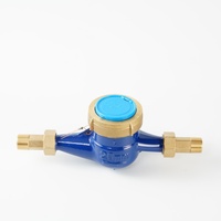Medidor de agua fría de 15mm 20mm 25mm 32mm 40mm Multi-jet Super Mid Dureza Unidad magnética Tipo de esfera seca