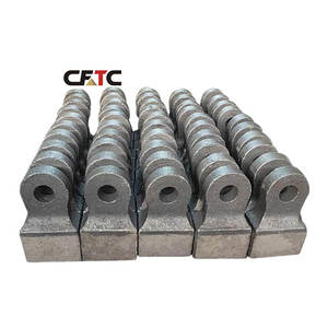 Cabezales de Martillo Duraderos OEM para Molinos Trituradores de Piedra, Piezas de Impacto Fundidas de Acero con Alto Contenido de Manganeso ISO 20 Personalizadas - Product Image 1