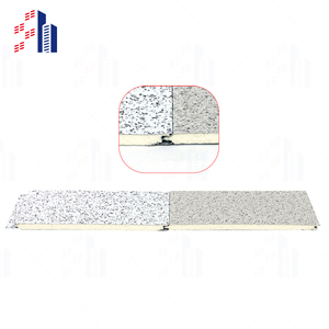 Vật Liệu Xây Dựng Polyurethane Bên Ngoài Cách Nhiệt Cho Nhà Xây Dựng Tấm Cách Nhiệt Tấm Sandwich - Product Image 2