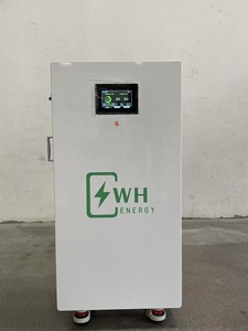 กล่องแบตเตอรี่โลหะทรงปริซึม WH ปรับแต่งโลโก้ได้ 48V/51.2V 280Ah/320Ah/314Ah 15kWh พร้อมจอ LCD แสดงผล BMS ติดตั้งง่าย ชุด DIY - Product Image 2