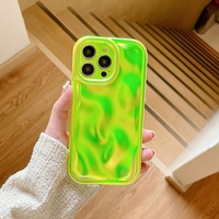 Funda de teléfono con láser fluorescente de lujo para niñas y mujeres para iPhone 17 Air 16 Pro 15 14 Plus 13 promax 12 IMD funda para Apple 17
