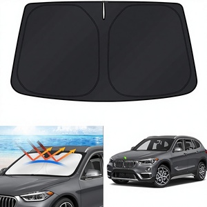 Parasol Plegable para Ventana de Coche con Aislamiento Térmico y Enfriamiento, Personalizado para BMW X1 F48 2016-2022 - Product Image 1
