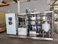 Stérilisateur tubulaire personnalisé de 3000 L pour la transformation de jus, produits laitiers, liquides, œufs et aliments visqueux