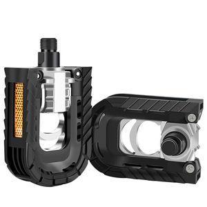 Pédales de vélo en alliage d'aluminium universelles pour vélo électrique, vélo de montagne, conception pliable - Product Image 1