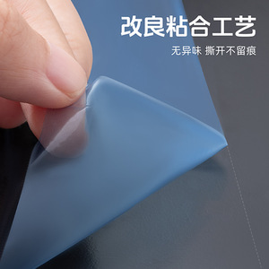 Disposable toilet seat <b>cover</b>, hotel seat <b>cushion</b>, travel essential, thickened dental blue film. - Product Image 4
