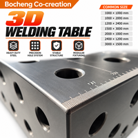 Nouvelle table de soudage modulaire D16 D28 en acier Q355 3D avec trous de précision pour le travail des métaux industriels